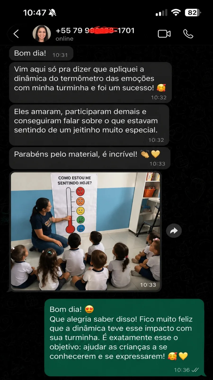 Depoimento sobre o Kit Anti-Bullying 4